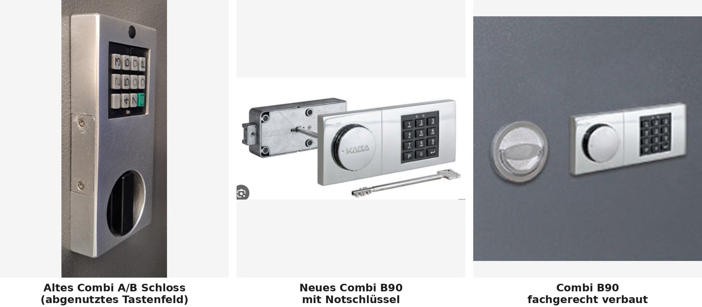 Original Combi B90 Elektronikschloss Austausch – dertresorkoenig