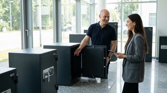 Persönliche Tresorberatung im Showroom von dertresorkoenig