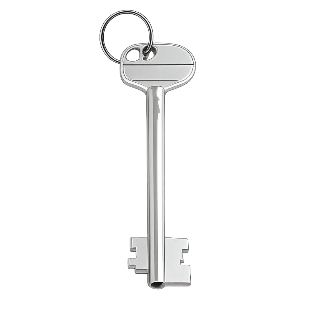 1 x Doppelbartschlüssel (zusätzlich)