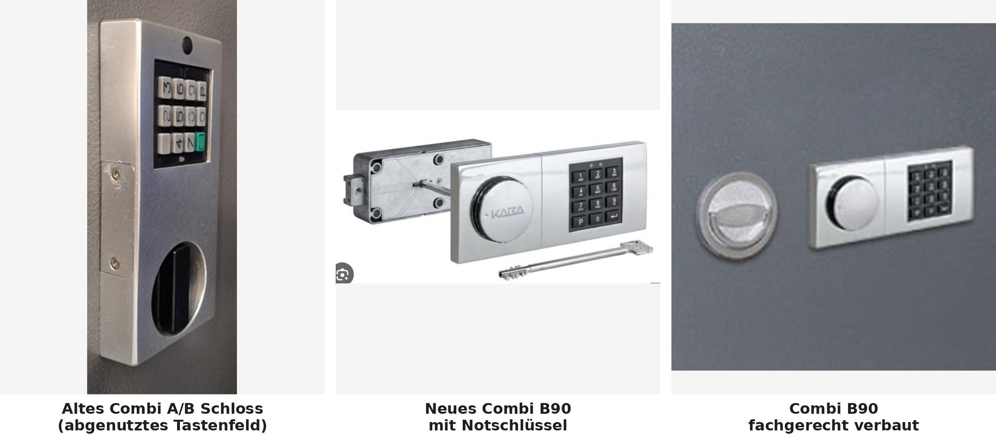 Original Combi B90 Elektronikschloss Austausch – dertresorkoenig